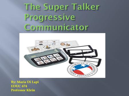 By: Maria Di Lapi EDUC 674 Professor Klein.  Autistic Children  Students reluctant to use their voice  Students who have difficulty expressing their.