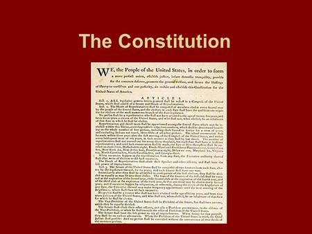 The Constitution. Fundamental Principles of the Constitution Popular Sovereignty Limited Government Separation of Powers Checks and Balances Judicial.