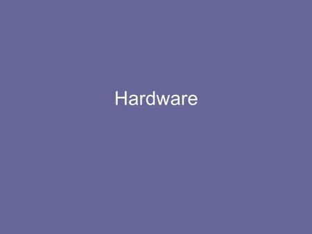 Hardware. Make sure you have paper and pen to hand as you will need to take notes and write down answers and thoughts that you can refer to later on.