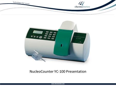 NucleoCounter YC-100 Presentation