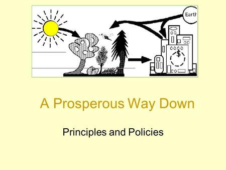 A Prosperous Way Down Principles and Policies Presentation by Betty Odum Gainesville, Florida IV BIENNIAL INTERNATIONAL WORKSHOP ADVANCES IN ENERGY STUDIES.