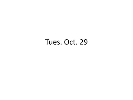 Tues. Oct. 29. venue in federal court Sec. 1391. - Venue generally (b) Venue in general.--A civil action may be brought in-- (1) a judicial district.