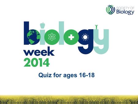 Quiz for ages 16-18. Question 1 Which gland secretes insulin? a.Pancreas b.Lymph nodes c.Sweat glands d.Salivary glands.