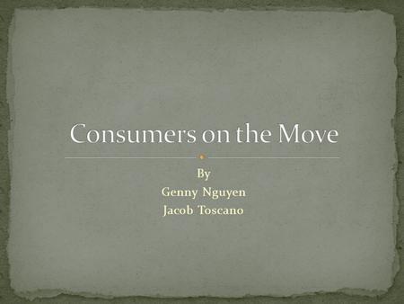 By Genny Nguyen Jacob Toscano. Past, Present, and Future of segmenting a customer, using databases. Jonathan Robbin: created first Prizm marketing database.