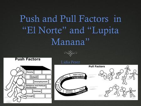 Push and Pull Factors in “El Norte” and “Lupita Manana”