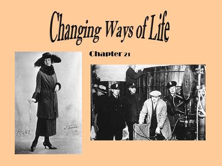 Chapter 21. Rural and Urban Differences: –Immigration to cities:Immigration –Shift to the cities: New York, Chicago, Philadelphia.