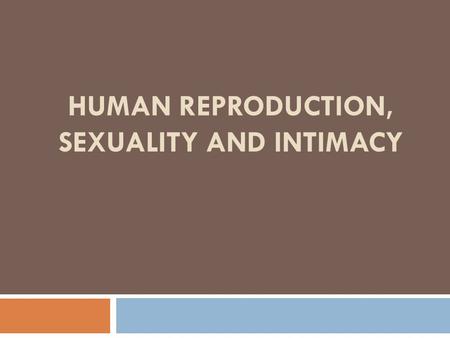 HUMAN REPRODUCTION, SEXUALITY AND INTIMACY. Caring for the Female Reproductive System  The most common problems are as follows: Vulvovaginitis - When.