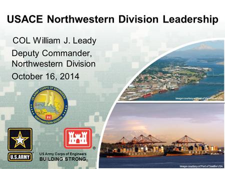 USACE Northwestern Division Leadership