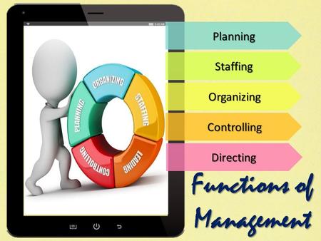 Functions of Management