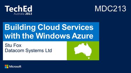 Stu Fox Datacom Systems Ltd. ON-PREMISES SERVICE PROVIDERMICROSOFT CONSISTENT PLATFORM Modern platform for the world’s apps 1.