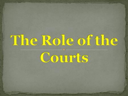 Article I: Article II: Article III: Legislative Executive Judicial Courts = “least dangerous” branch Organization of the Constitution: