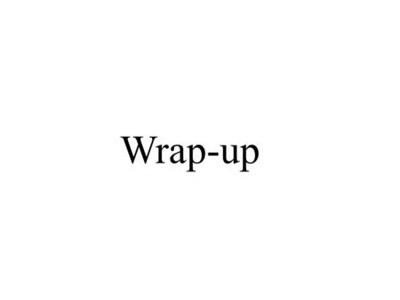 Wrap-up. Goals Have fun! Teach you about Cyber Defense so that you can: –Interest your students in Cyber Defense –Teach your students about Cyber Defense.