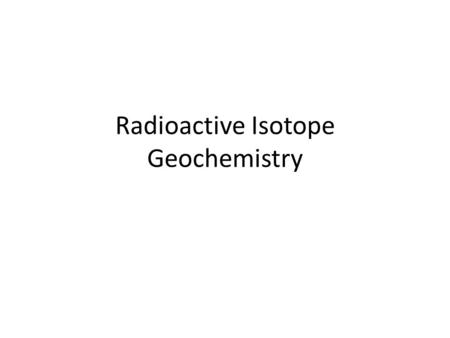 Radioactive Isotope Geochemistry. FIGURE 01: Simple Bohr-type model of a lithium atom.