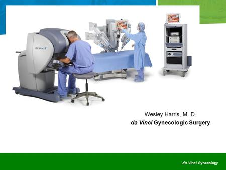 da Vinci Gynecologic Surgery