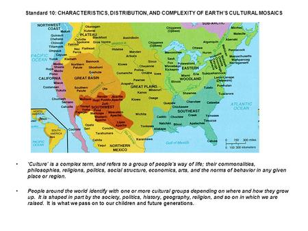 Map of Indian Tribes in the US from: