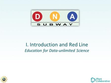 I. Introduction and Red Line Education for Data-unlimited Science.