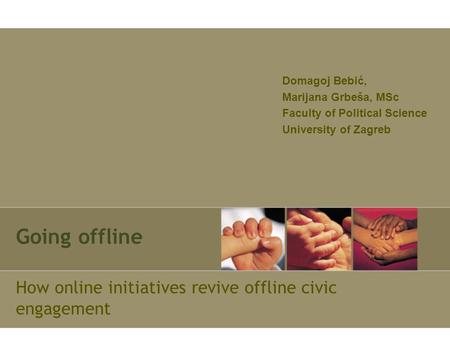 How online initiatives revive offline civic engagement