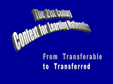 Depth Level of Complexity Adapted from ILT to ILD, Moving Texas Forward 2002 FactsTopicsConceptsGeneralization Principle Synthesis Evaluation Analysis.