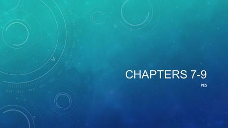 CHAPTERS 7-9 PES. CHAPTER SEVEN: POLITICAL Agricultural projects that fail- the food bins Animal confessions- the leader hens Stalin’s “Five Year Plans”