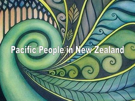 Pacific People in New Zealand. Where are the Pacific Islands?