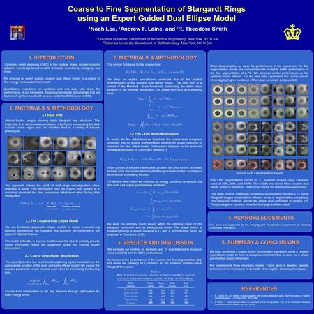 5. SUMMARY & CONCLUSIONS We have presented a coarse to fine minimization framework using a coupled dual ellipse model to form a subspace constraint that.