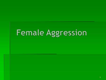 1. It’s a girl ‘thing’… Girls tend to be aggressive through covert, relational acts such as spreading rumours and excluding others from social groups.