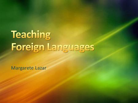 Margarete Lazar. L1 Perfect mastery Success guaranteed Little variation in degree of success and route L2 Adults unlikely to achieve mastery, children.