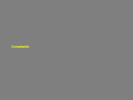 Crowdwish. ‘We think about the future in a way that no other animal can, does or ever has, and this simple, ubiquitous, ordinary act is a defining feature.