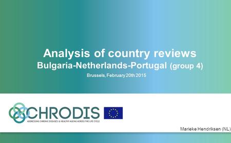 Analysis of country reviews Bulgaria-Netherlands-Portugal (group 4) Brussels, February 20th 2015 Marieke Hendriksen (NL)