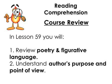 Reading Comprehension