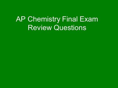 AP Chemistry Final Exam Review Questions. Copper has two natural isotopes: copper-63 (62.9296u) is 69.17% of copper. What is the other isotope? A) copper-64.