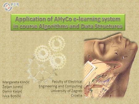 1. Introduction Adaptive hypermedia & AHyCo Algorithms and Data Structures course materials in AHyCo Knowledge assessment with AHyCo Conclusion and further.