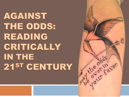 1.define metacognition; 2.describe how it is used by good readers; 3.describe how lack of it creates poor readers; 4.practice “Inquiry”