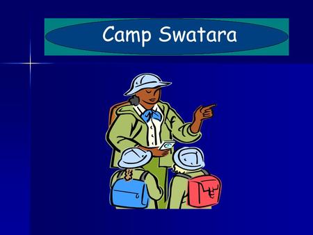 General Info Red Team – October 1 st – 3 rd –White team at school White Team – October 3 rd – 5 th –Red team at school If you don’t go to Camp with your.