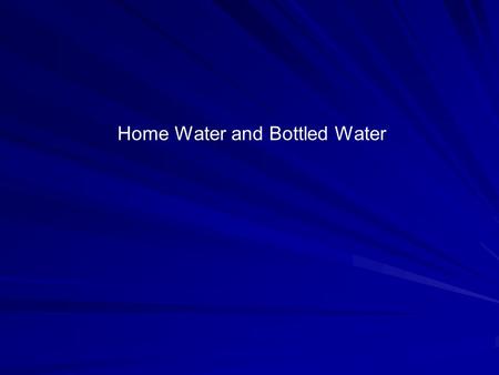 Home Water and Bottled Water. Ceramic Filtration Carbon Ion Exchange Water Filters 3-stage water filtration.