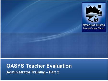 OASYS Teacher Evaluation