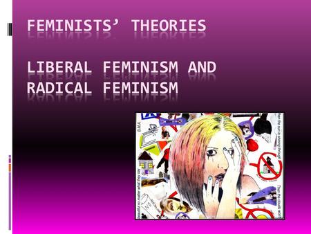  “Feminism constitutes the political expression of concerns and interests of women from different regions, classes, nationalities and ethnic backgrounds….