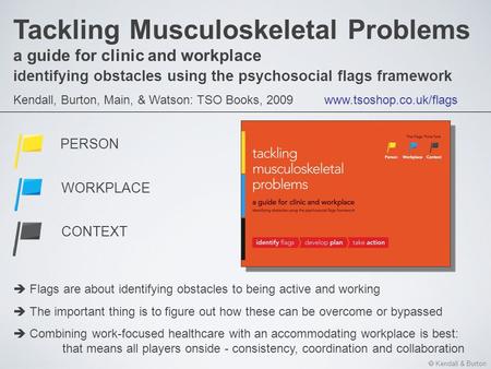 Tackling Musculoskeletal Problems