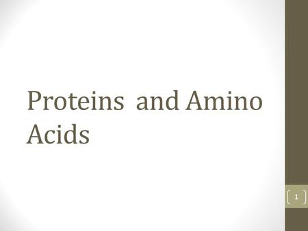 Proteins and Amino Acids 1. Biological Functions of Proteins Facilitate biochemical reactions Structural support Storage and Transport Immune protection.