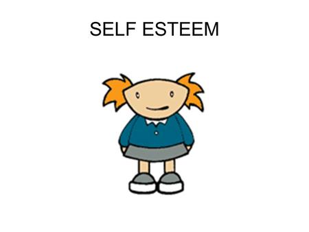 SELF ESTEEM. TERMS 1.Self concept: total picture a person has of him/herself. 2. Self-esteem: feeling that you have something worthwhile to contribute.