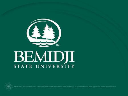 A member of the Minnesota State Colleges and Universities system, Bemidji State University is an affirmative action, equal opportunity employer and educator.