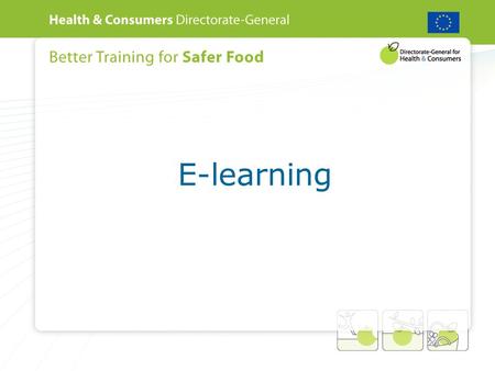 E-learning. E-Learning: Why? E-learning represents the ideal instrument to manage a widespread training in a developing EU common market and in the world.