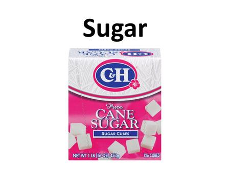 Sugar. You can divide sugars (simple carbs) into 2 categories: Naturally occurring sugars, such as lactose in milk and fructose in fruits. Naturally occurring.