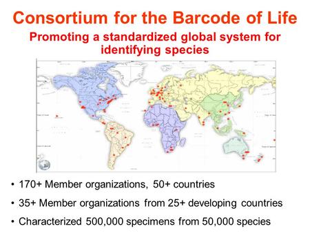 Consortium for the Barcode of Life