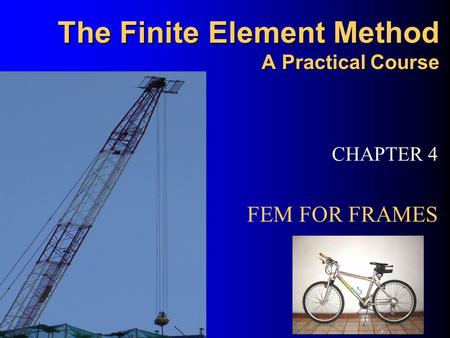 The Finite Element Method A Practical Course