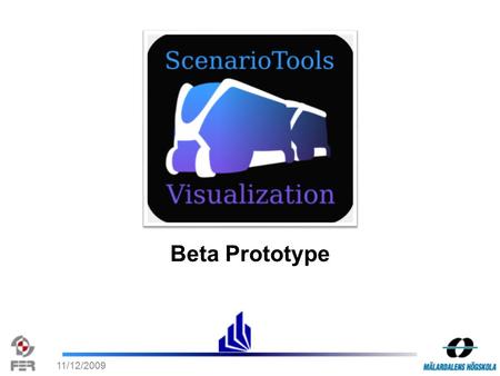 11/12/2009 Beta Prototype. 11/12/2009 TOPICS FOR TODAY Project Schedule o Milestones (Past and Future) o Work hours Beta Design and Architecture o Overview.