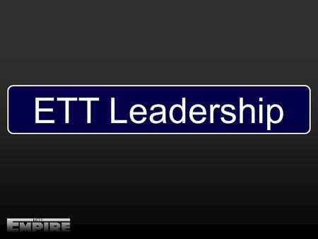 ETT Leadership. - Name of the HOST - Occupation - Host’s City & State - Time PBR Schedule MORE MEETINGS = MORE MONEY 1 PBR = 1 Rep GET DAY PLANNER * PLAN.