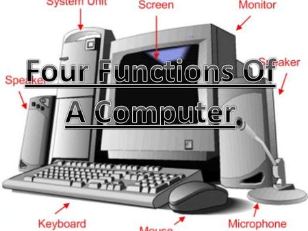 An input device is any device that provides input to a computer. There are dozens of possible input devices, but the two most common ones are a keyboard.