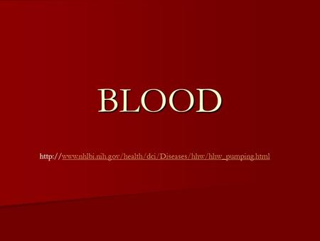 BLOOD