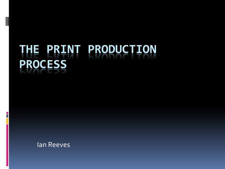 Ian Reeves. The Flatplan  Drawn up by discussion between advertising and editorial departments  Sets out structure of newspaper or magazine  Includes.